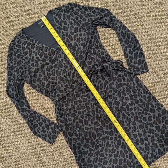 Ann Taylor, grey animal print, SP - Picture 6 of 10